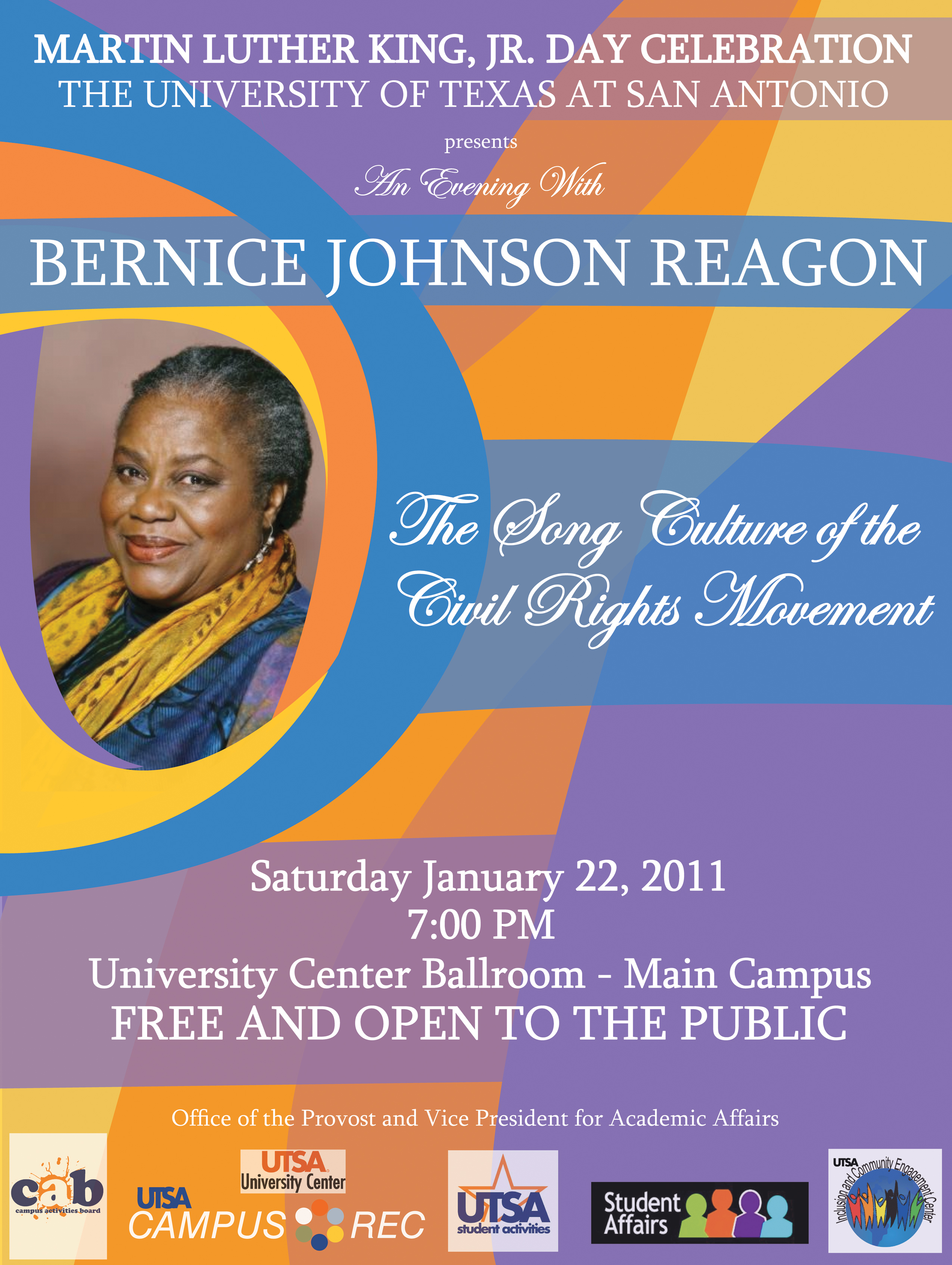 Dr. Bernice Johnson Reagon poster