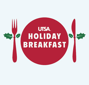 UTSA Holiday Breakfast for employees, student leaders