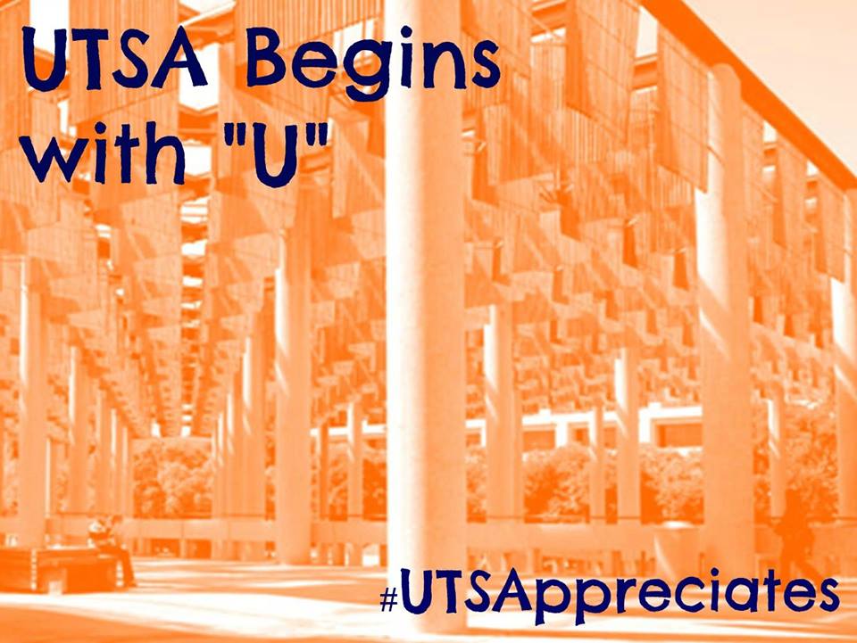 UTSA Begins with U Graphic