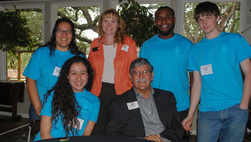 Leadershape Students with Dr. Romo and Kristi Meyer