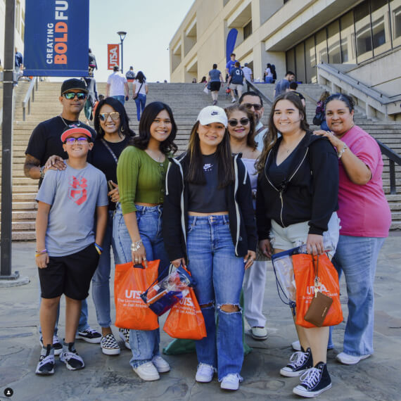 Future UTSA students at Roadrunner Days