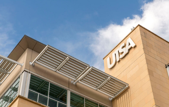 UTSA sign on a building