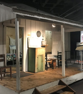 The Sharecropper Cabin inside the ITC