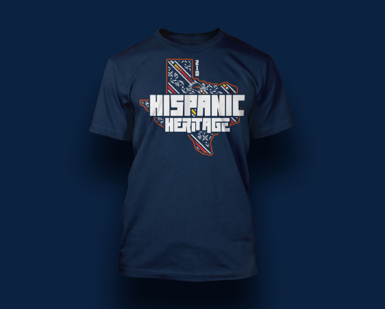 UTSA Hispanic Heritage Merch available at the UTSA Bookstore