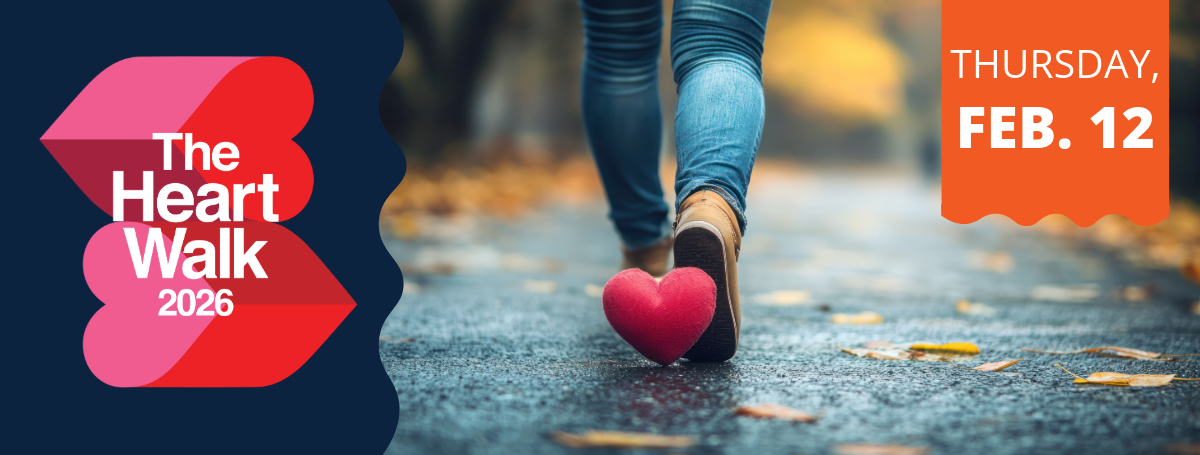 Header Image for Heart Walk 2026