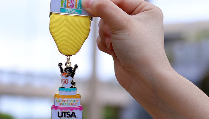The art of the sash: A place for Fiesta medals