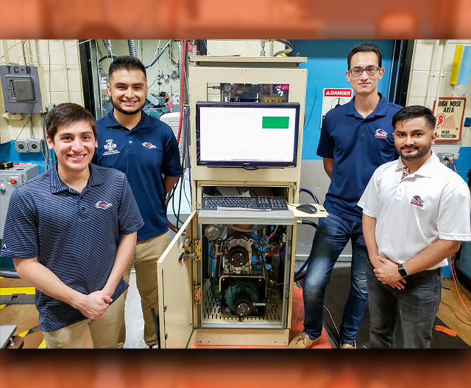 Engineering students help advance emissions testing innovation