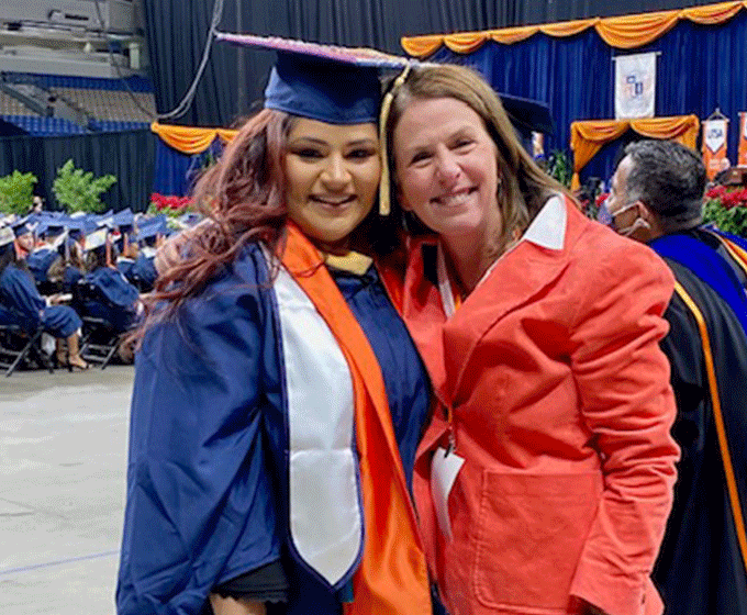 Former foster youth defies the odds to earn three UTSA degrees