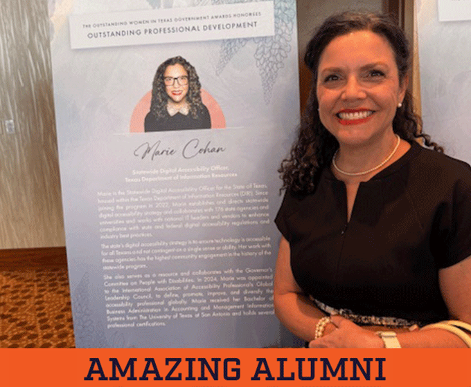 UTSA alumna, Marie Cohan ’92, is making IT more accessible