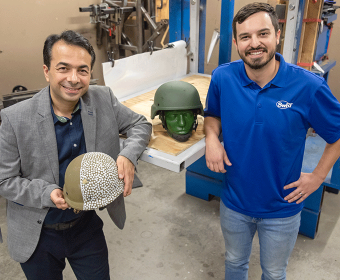 UTSA, SwRI developing helmet pads to reduce traumatic brain injury in military service members