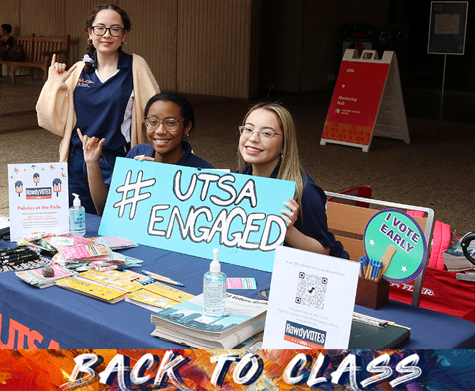 UTSA amplifies voter registration efforts ahead of 2024 general election